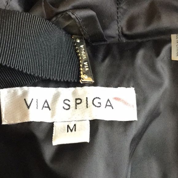 Via Spiga Smocked Waist Puffer Coat - Picture 14 of 16
